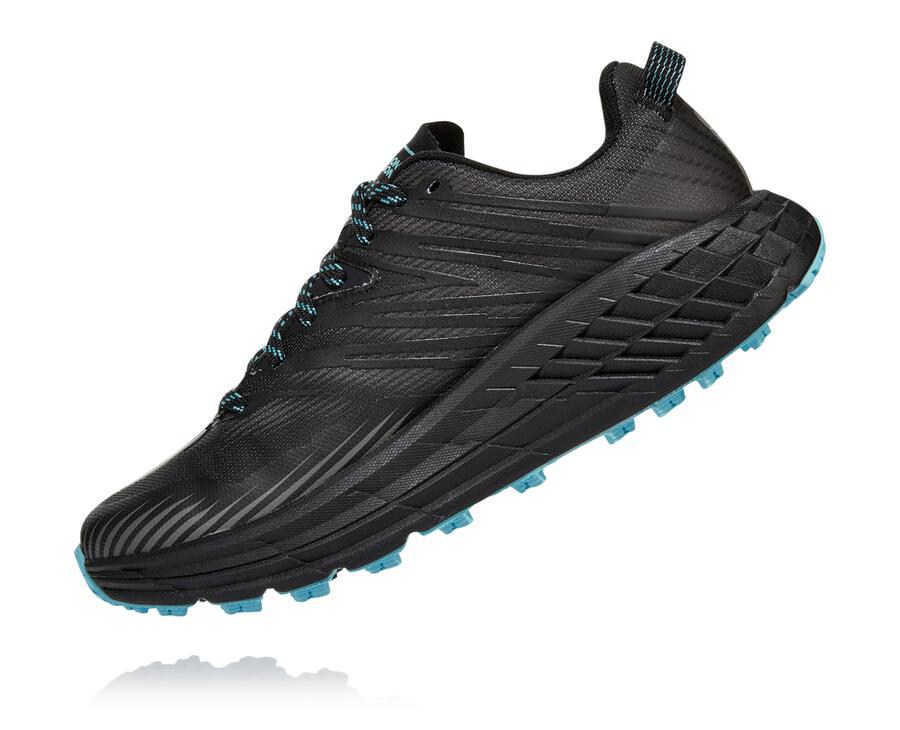 Zapatillas Trail Hoka One One Mujer - Speedgoat 4 Gore-Tex - Negras - SUA596830